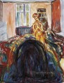 Autorretrato durante la enfermedad ocular i 1930 Edvard Munch